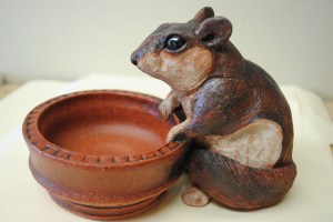 Flying Squirrel Salt Cellar